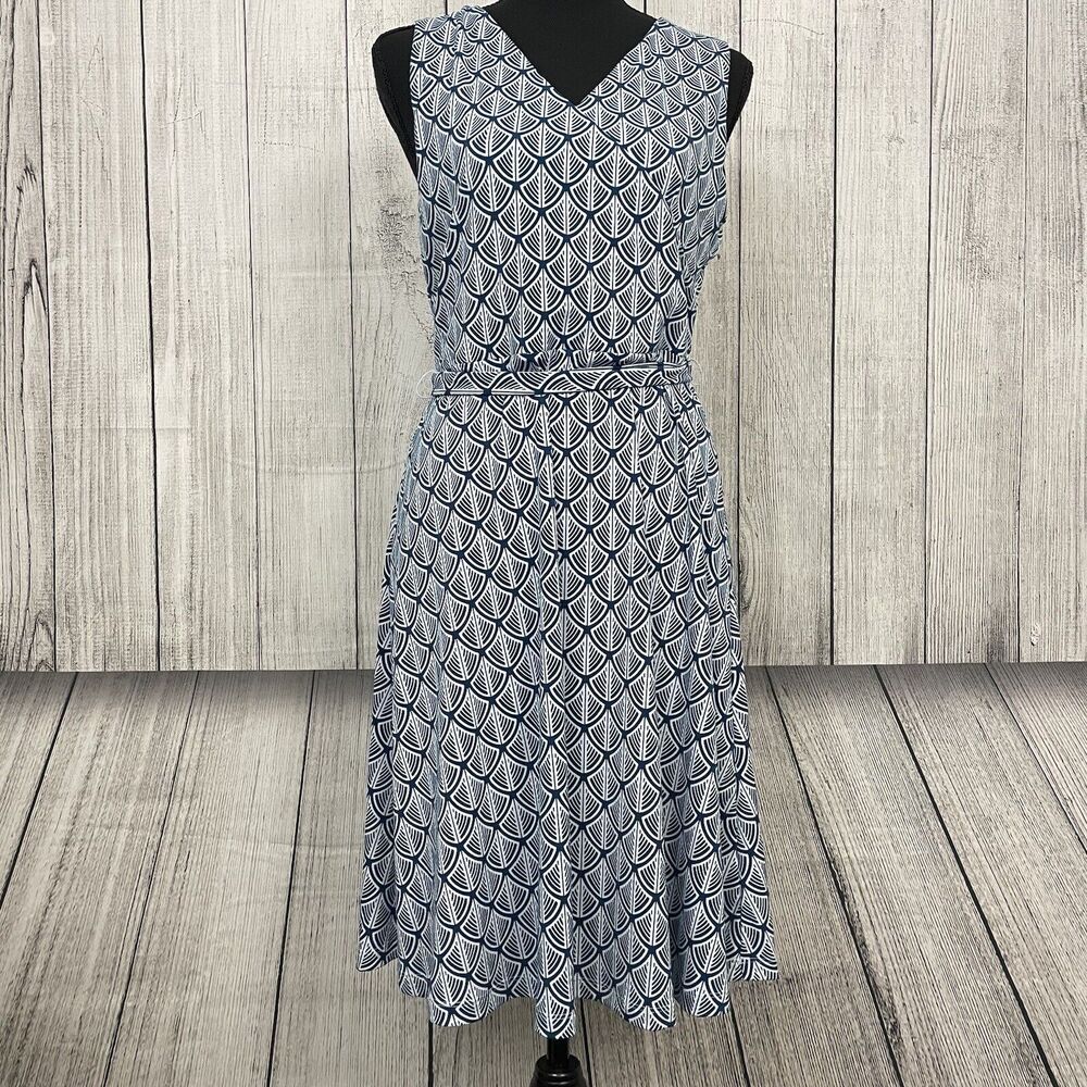 41 Hawthorn Blue A-Line Sleeveless Midi Dress